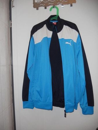 Neuw. Puma Trainer - weiss/blau/schwarz - Gr. 164
