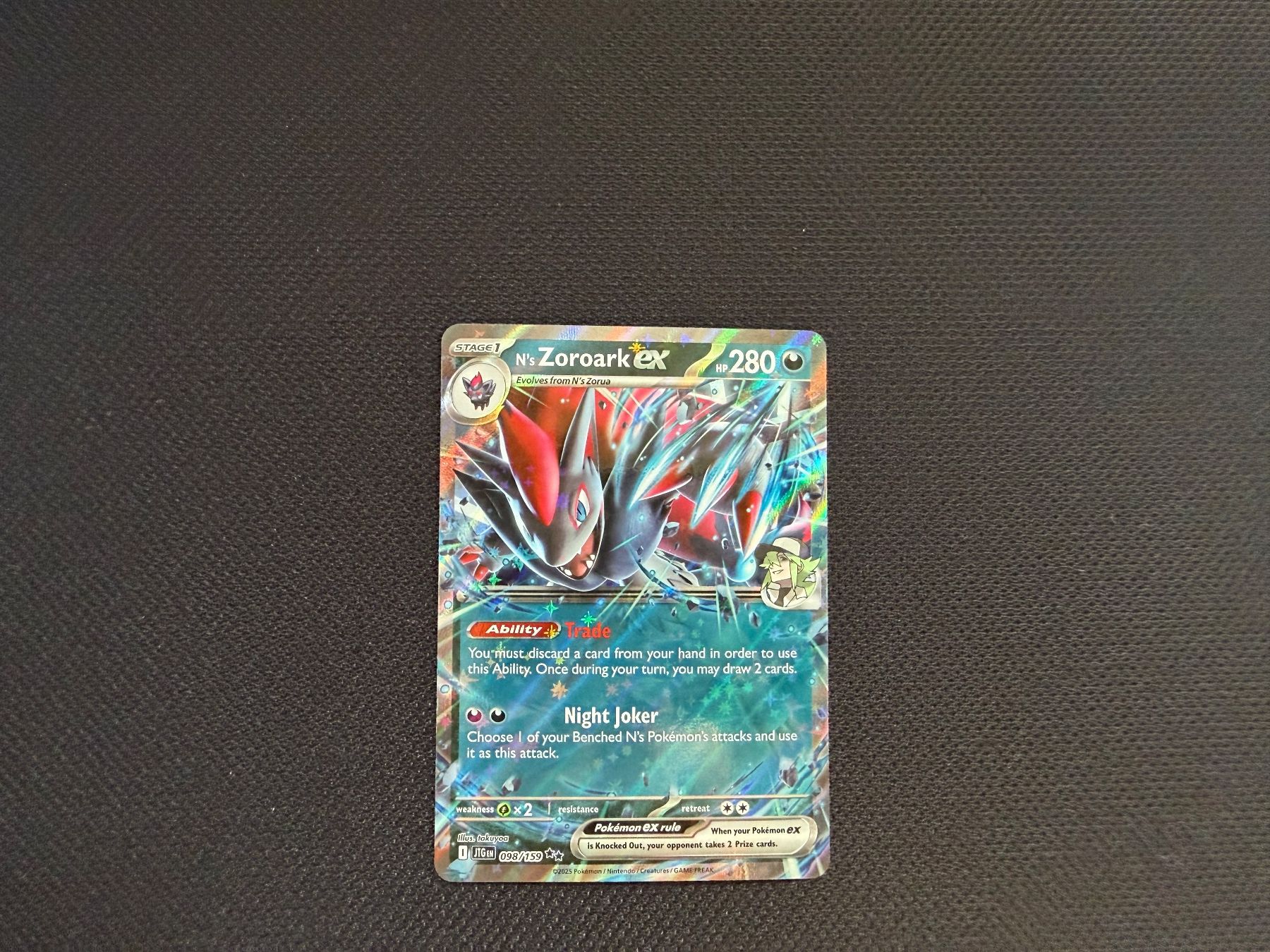 Pokémon Sammelbilder & Trading cards: N's Zoroark EX / 098/159 – Gebraucht aus Zürich von mountainwizard00