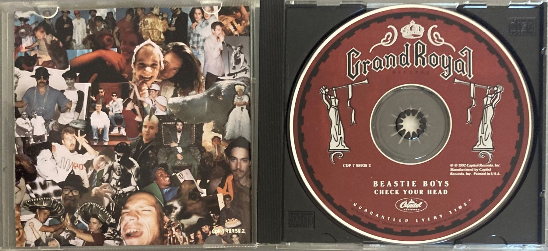 CD: BEASTIE BOYS - CHECK YOUR HEAD – Usato da Poliez-Pittet venduto da Newtown-Records 2