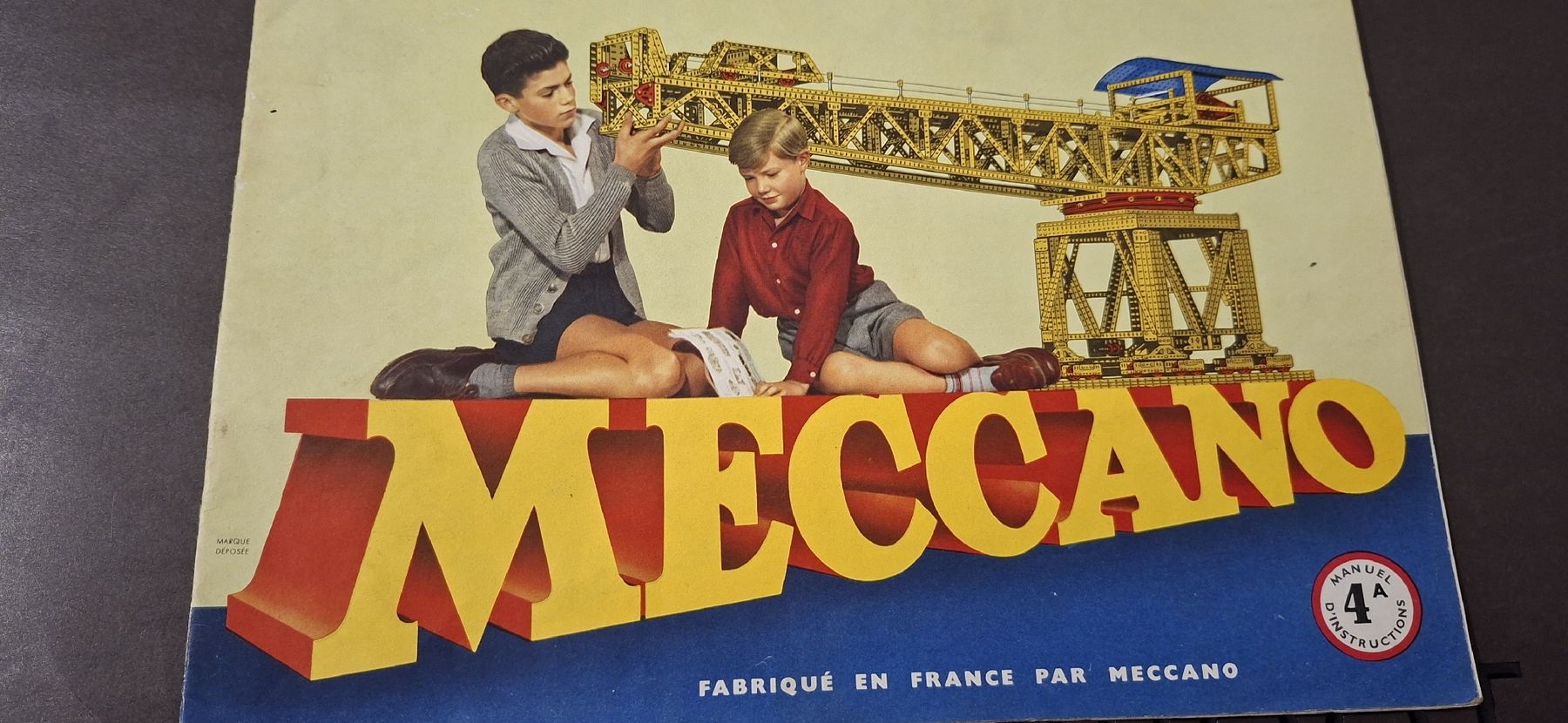 Meccano Baukästen: MECCANO ANNEES 50 – Gebraucht aus Bercher von gfc_cs28