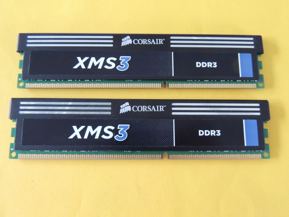 PC-Ram CORSAIR XMS3 DDR3 Kit 2x4GB 1333MHz | Kaufen auf Ricardo