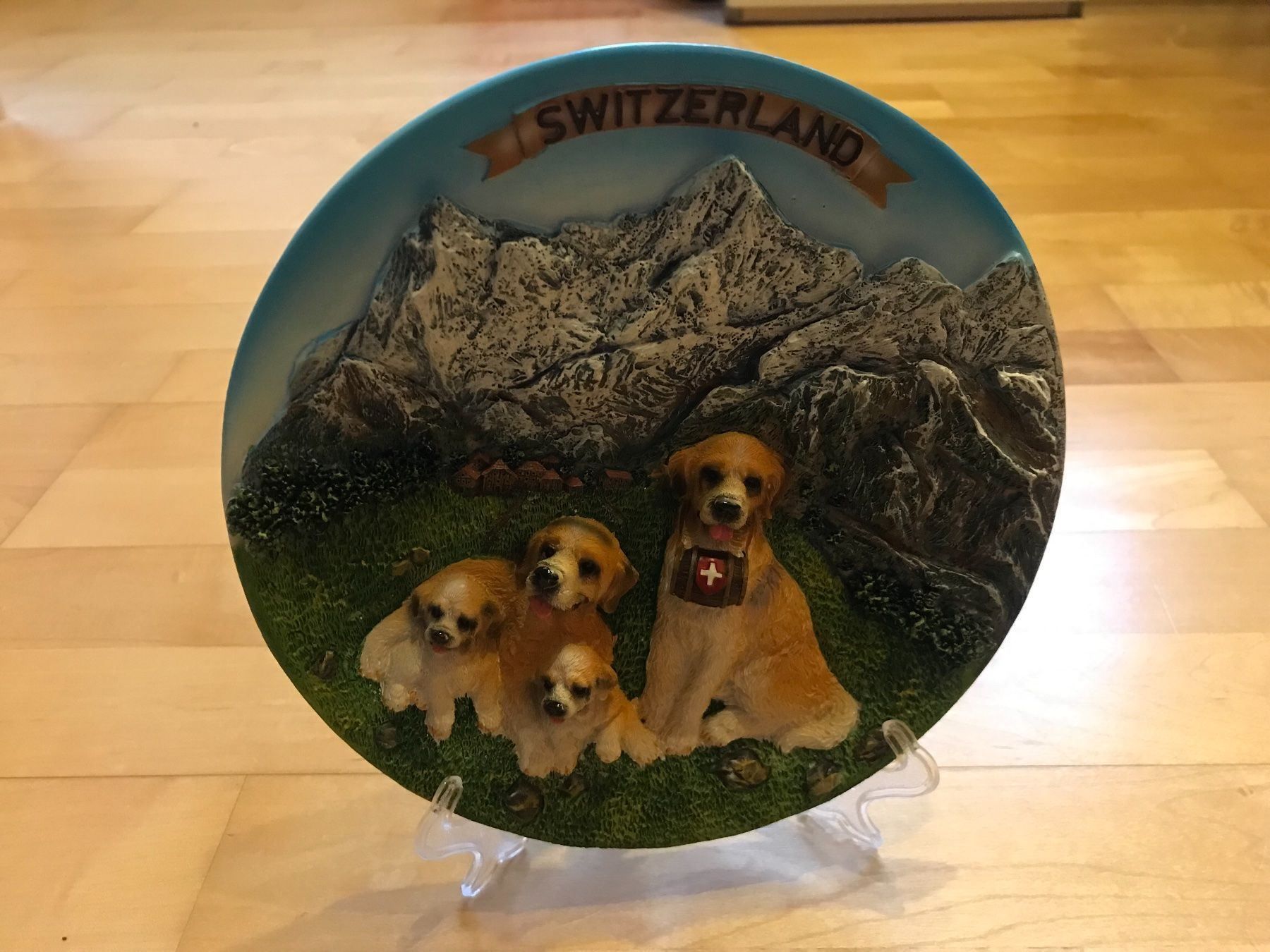Piatti: Teller Souvenir 3D Swiss – Nuovo e nell'imballaggio originale da Ellikon an der Thur venduto da Hechtli 2