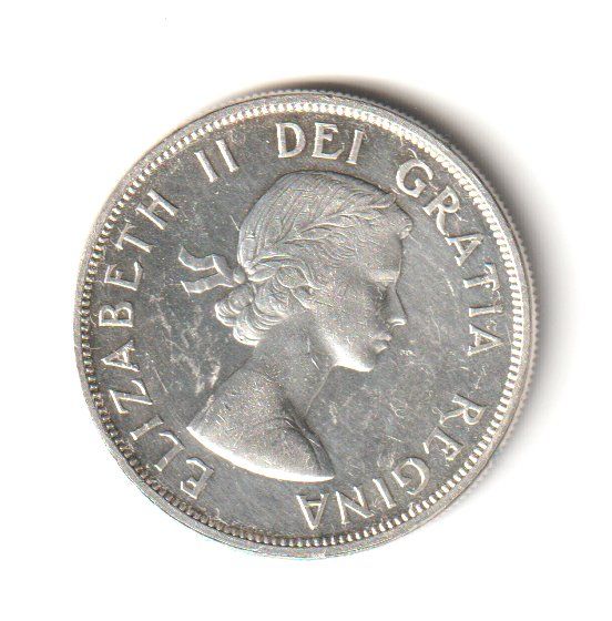 Tutti le monete: Canada Dollar 1961 Silber – Usato da Minusio venduto da Mer66