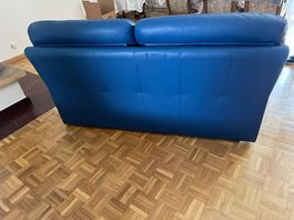 Echtleder Sofa 