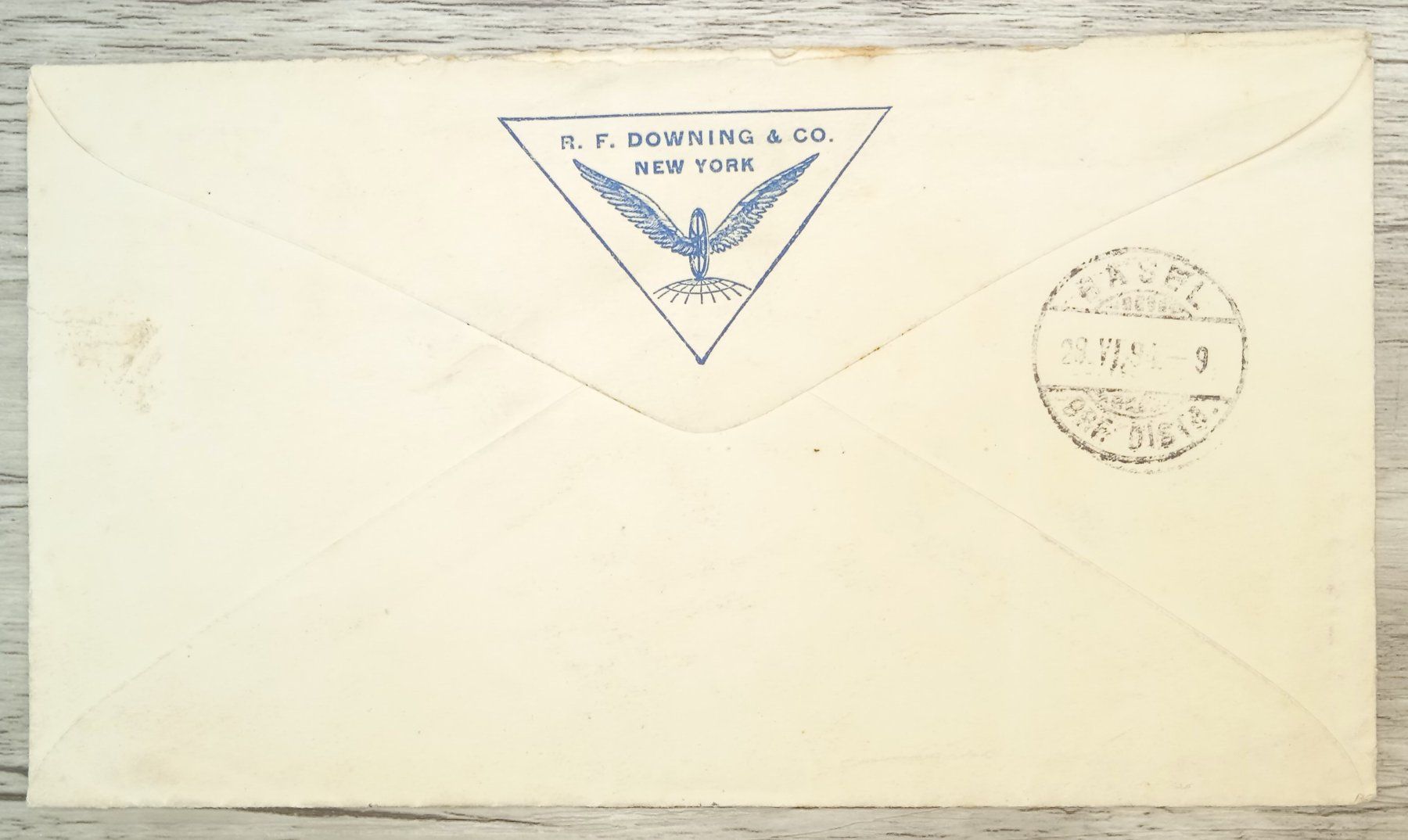 Alle Briefmarken: TR69 Enveloppe + Timbre USA 1894 – Gebraucht aus Cousset von Patrick_Collections 1