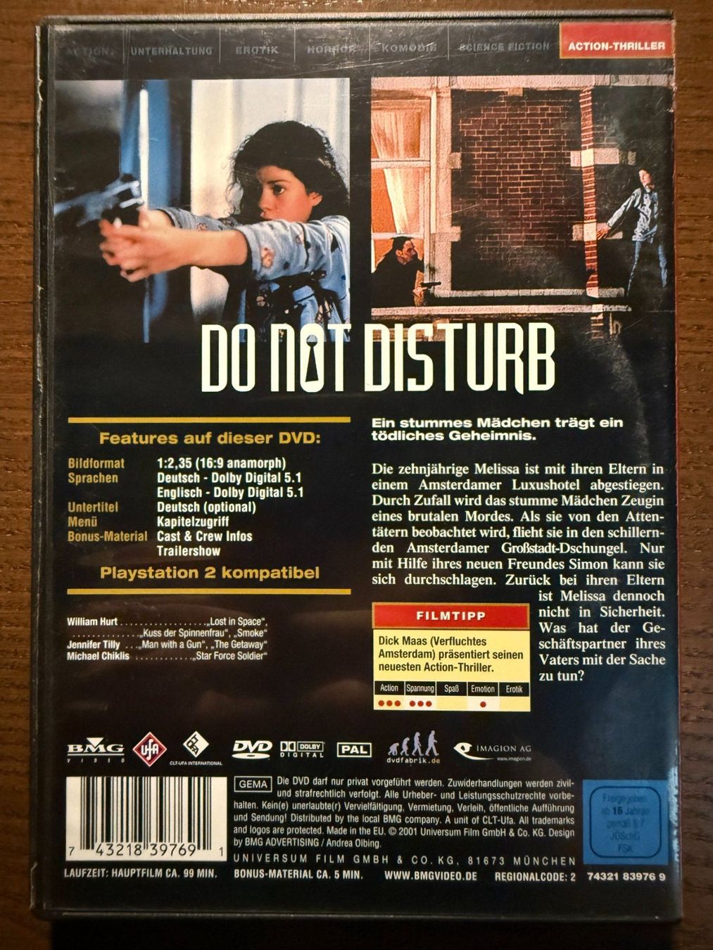 Tutti i DVDs: Do Not Disturb (1999) – Usato da Zürich venduto da FilmFreunde 1