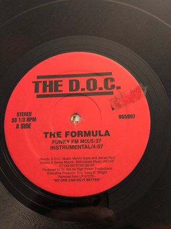 Dischi in vinile: The D.O.C. – The Formula (12") – Usato da Genève venduto da jim.k 2