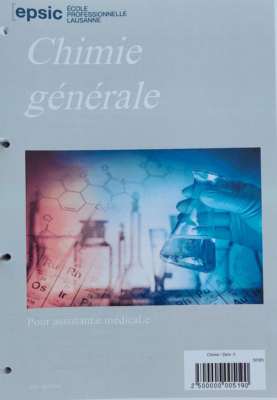 Libri: Chimie générale pour assistante médicale – Usato da Préverenges venduto da noe_5ngk