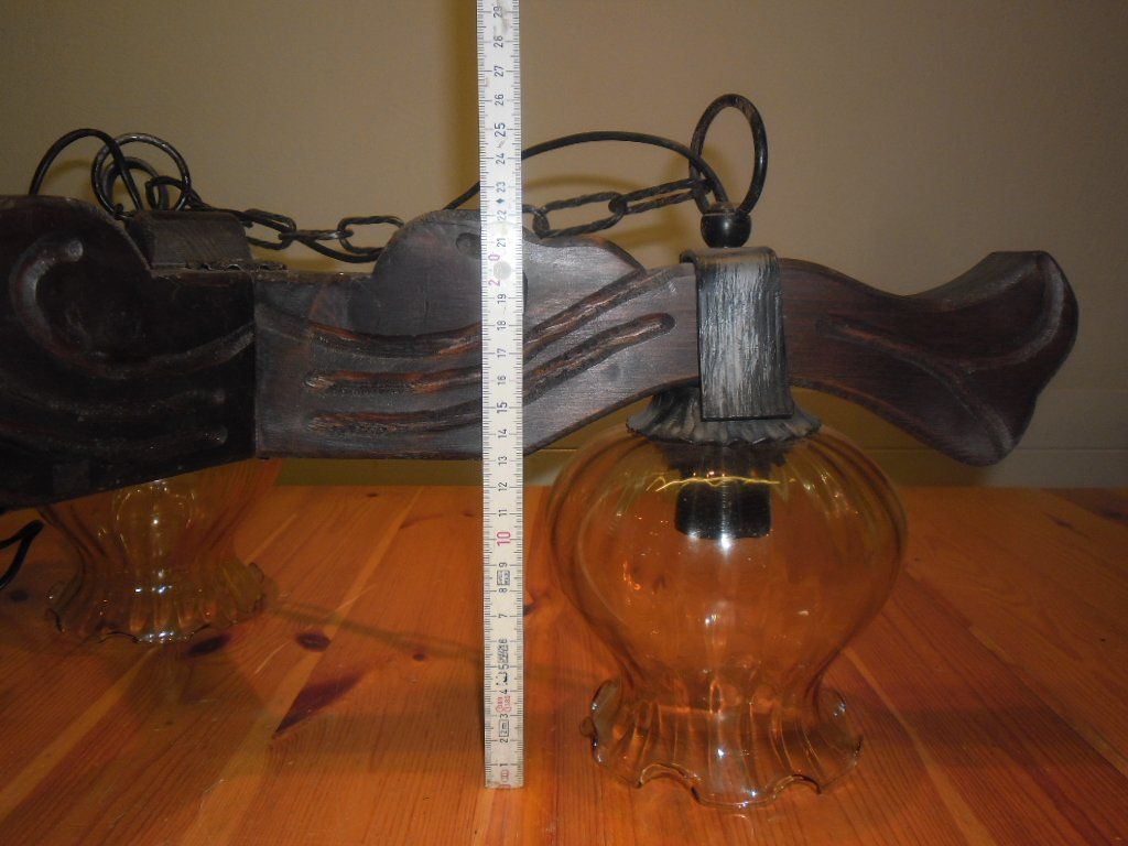 Lampadari & plafoniere: Deckenlampe / Hängelampe - alt , Holz – Usato da Büren SO venduto da omsa 6