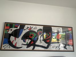 Miro Bild, wertiger Kunstdruck
