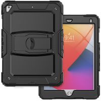 étui iPad mini 5/4 -Coques 360 anti choc ultra robuste NOIRE