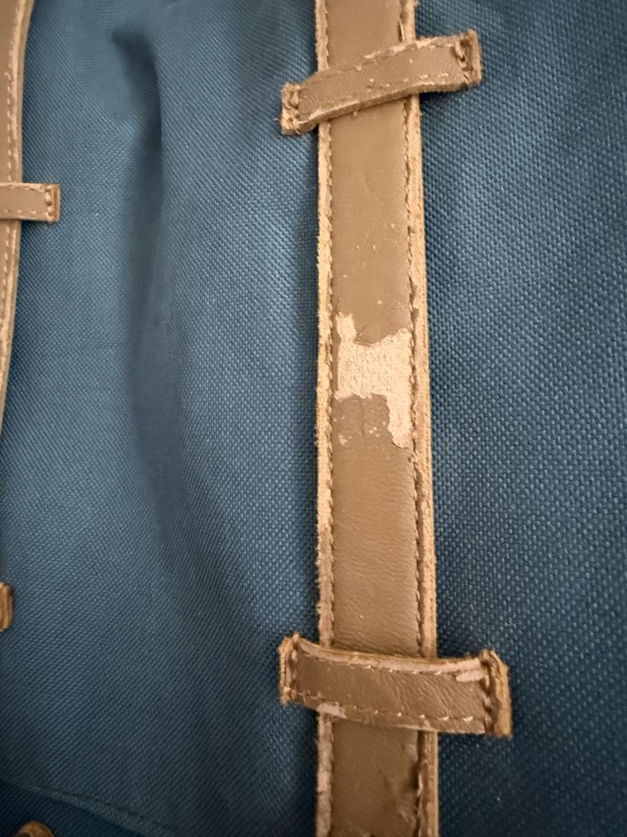 Herschel Zaini: Backpack Rucksack Herschel blue damaged with red pattern – Difettoso da Baden venduto da LucyPeckam32 4