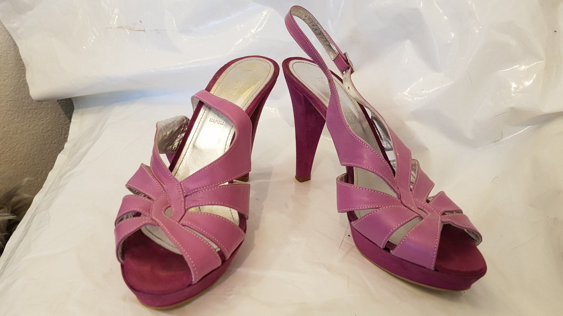 Damenschuhe: Sandalette Franco Russo Gr. 40 – Gebraucht aus Hendschiken von Schaetzi0