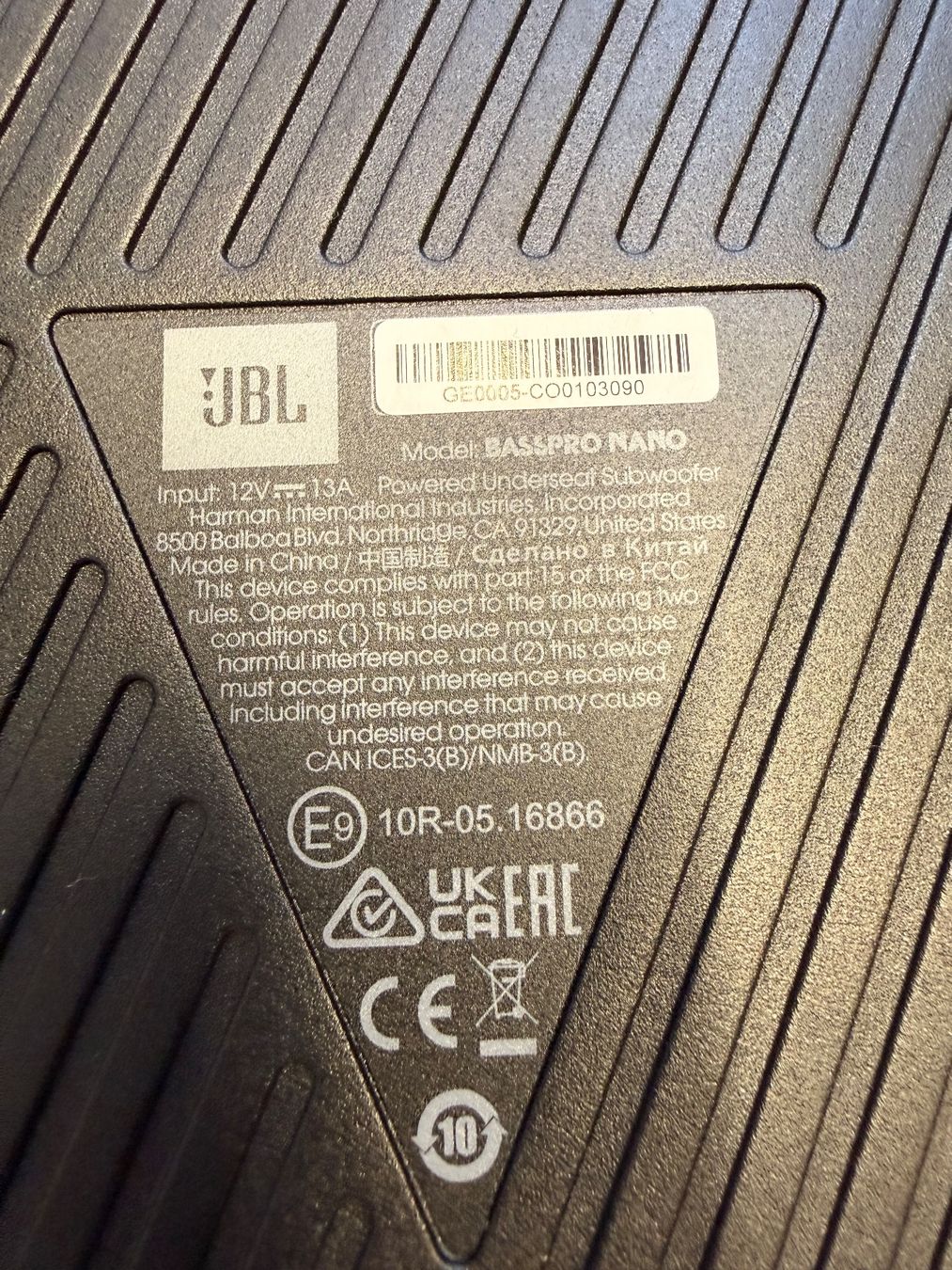 JBL Casse acustiche: JBL Basspro Nano – Usato da Aesch LU venduto da Mrogeli 1