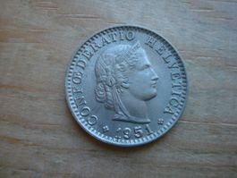 (S1) 20 Rappen 1951