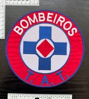 1 Feuerwehr Rückenabzeichen "Bomberos" T.A.T.