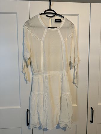 The Kooples Kleid Ecru Grösse 36 
