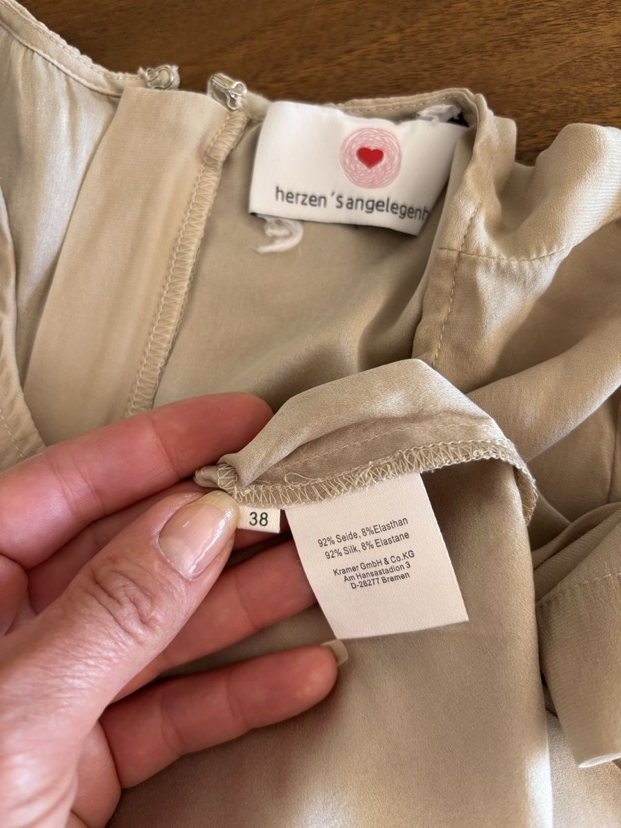 Blusen: Bluse Seide Gr. 38  – Gebraucht aus Winterthur von san_wd8j 5