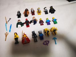 (L45)  18 x Seltene Lego Figuren,