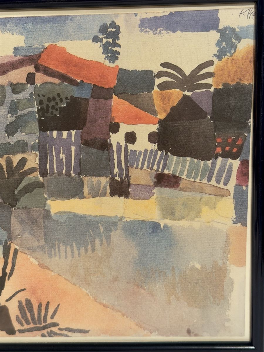 Dipinti: Paul Klee Watercolour Landscape – Usato da Lausanne venduto da vas_mbk2 2