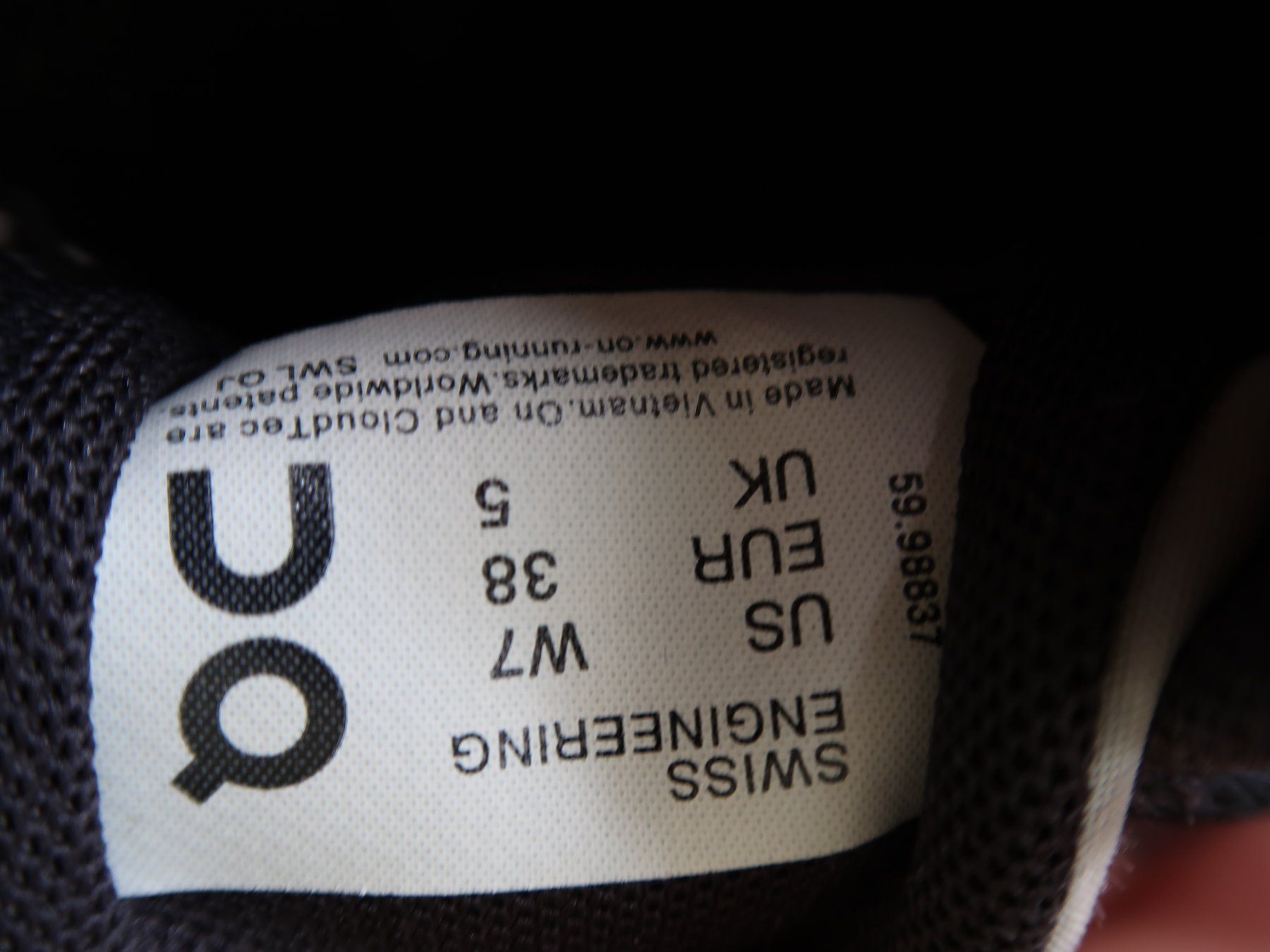 On Scarpe da uomo: Turnschuhe ON, Grösse 38,  Hellgrau – Usato da Wangen ZH venduto da Baltis01 3
