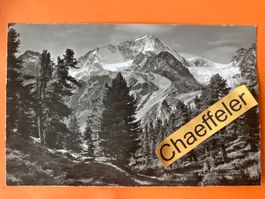 9191 Arolla, Le Pigne d‘Arolla, Vue du Parcdu Grd. Hotel &