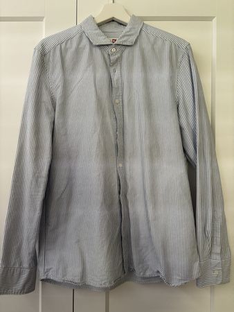 Mustang True Denim Hemd gestreift | Gr. M