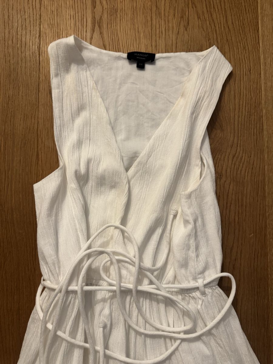 Manor Vestiti: Kleid weiss Manor Grösse 34 – Usato da Solothurn venduto da jgu_xfz2 1