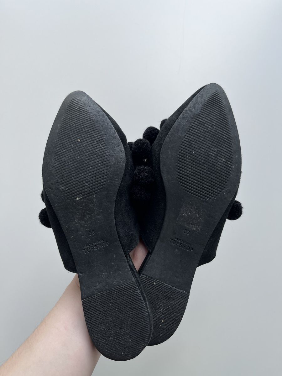 Topshop Scarpe da donna: Topshop PomPom Slides Gr. 38 – Usato da Olten venduto da hahnice99 3