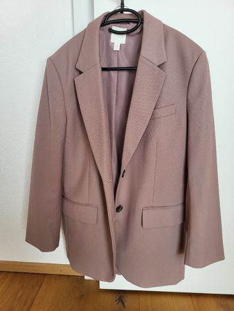 H&M Blazer, Altrosa, Grösse XS(oversize)