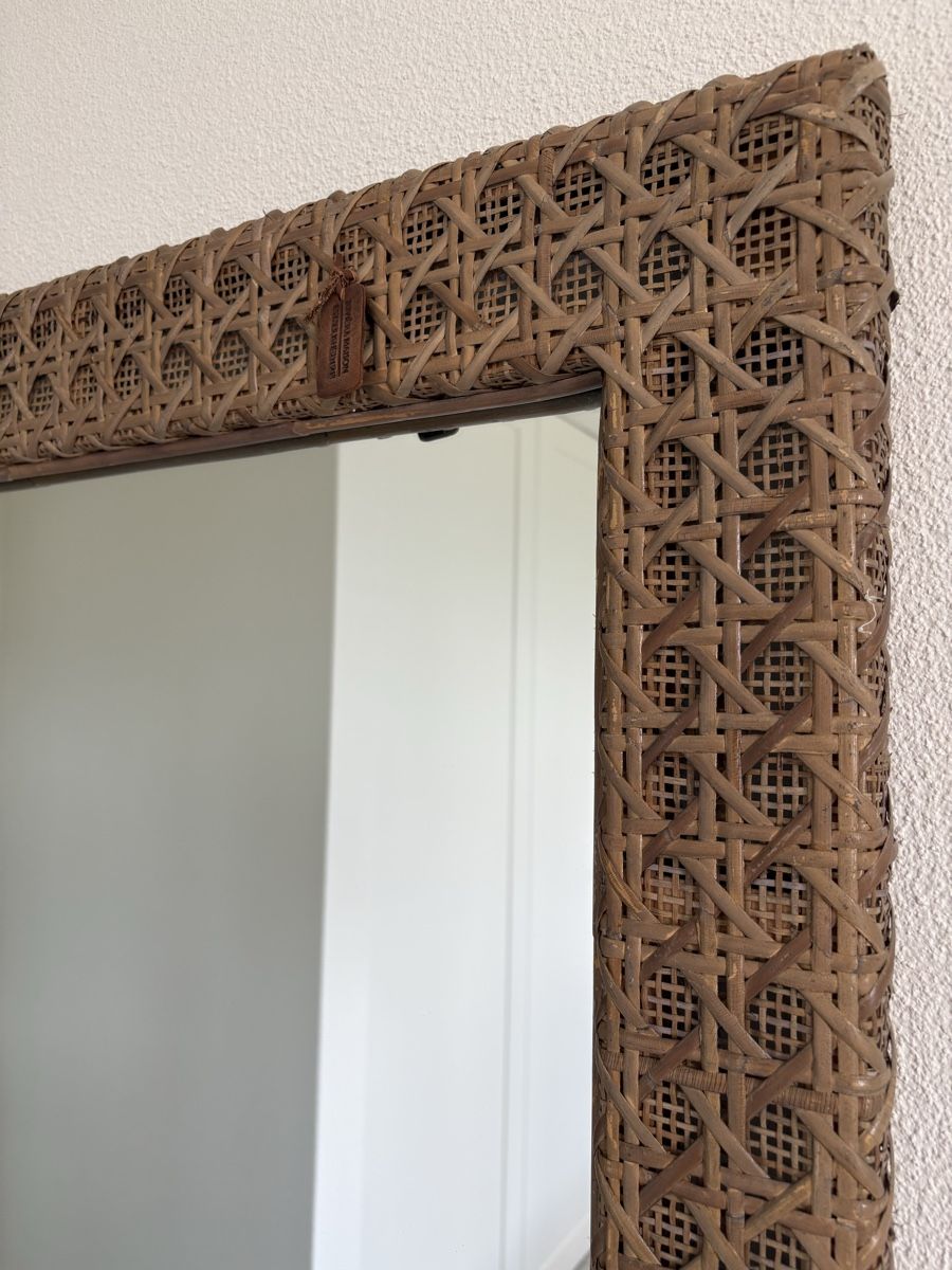 Specchi: Riviera Maison Spiegel mit Rattangeflecht – Usato da Ballwil venduto da Soia 1