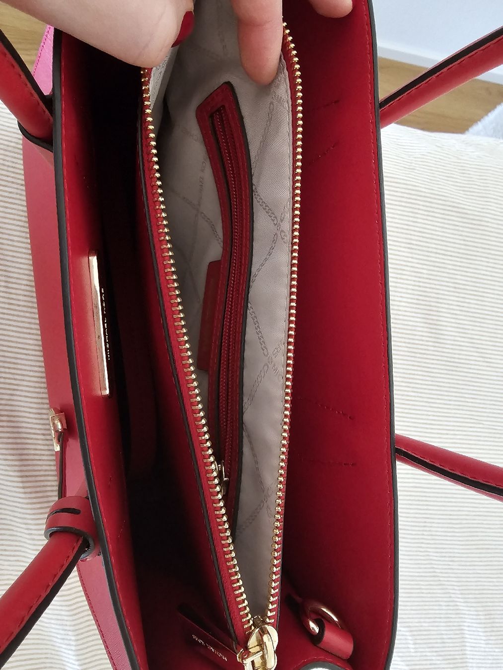 Michael Kors Borse da donna: Michael Kors Leder Mercer Tote Bag – Nuovo (secondo la descrizione) da Gockhausen venduto da mar_s6wn 3