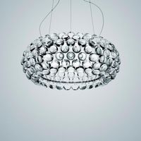 Foscarini Caboche Plus Media transparent LED