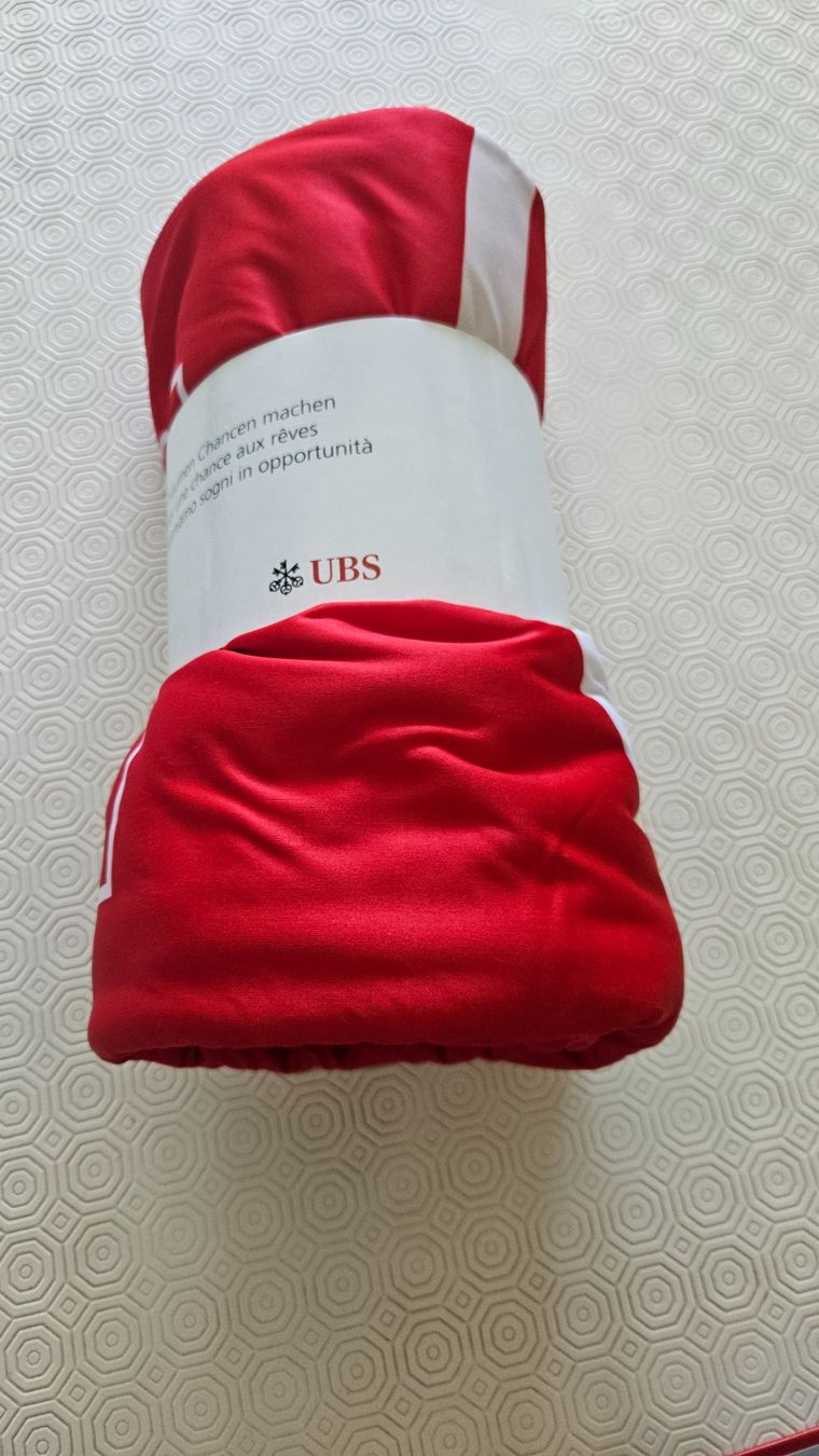 Coperte: Coperta CH XXL UBS SA – Nuovo e nell'imballaggio originale da Melano venduto da H-Sara 4