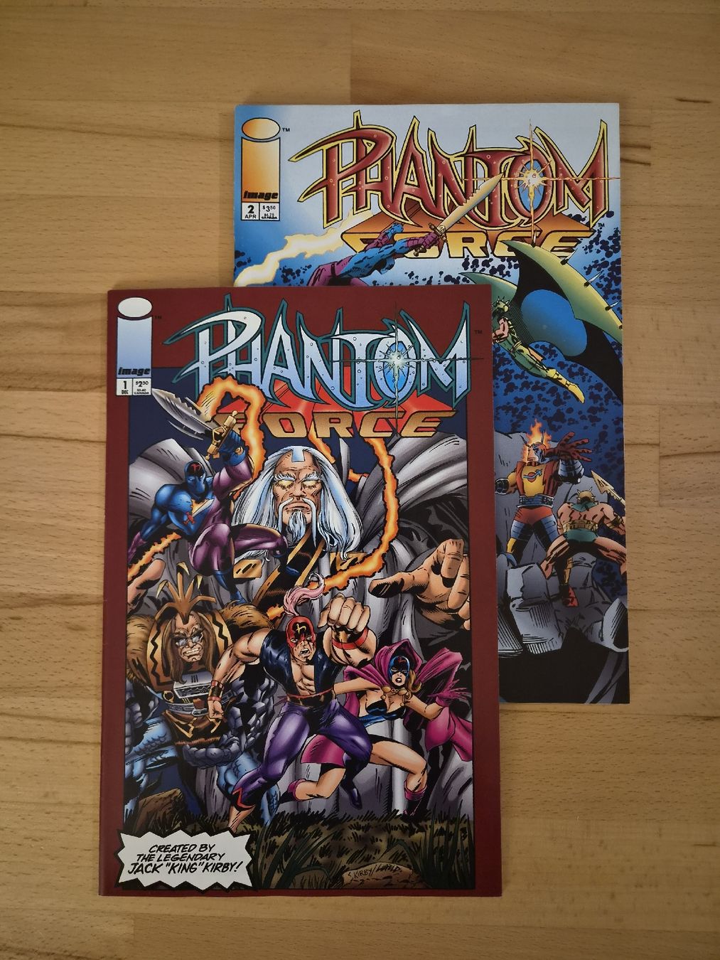 Comics: Phantom Force #1-2 (IMAGE) – Gebraucht aus Biel/Bienne von collector_comics