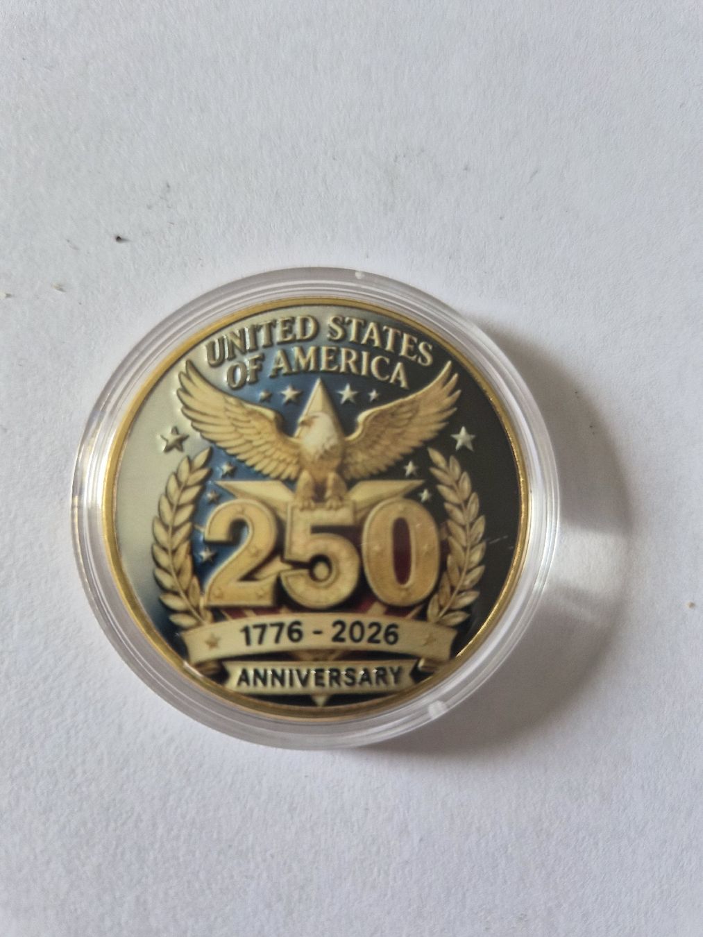Tutti le monete: pièce commémorative 250 ans USA – Nuovo (secondo la descrizione) da Senèdes venduto da hen_fw8b 1