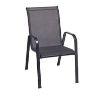 Terrassen Set; 6 Stühle + Klappbarer Metalltisch