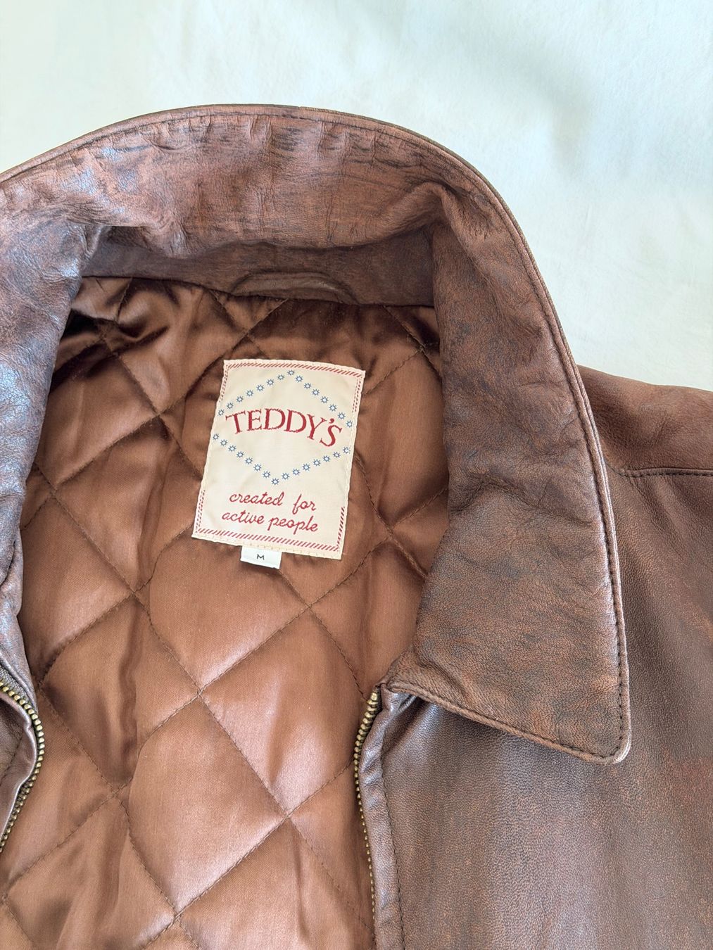 Parajumpers Jacken: Lederjacke braun M-L 50 – Gebraucht aus Wil SG von WilSG9500 6