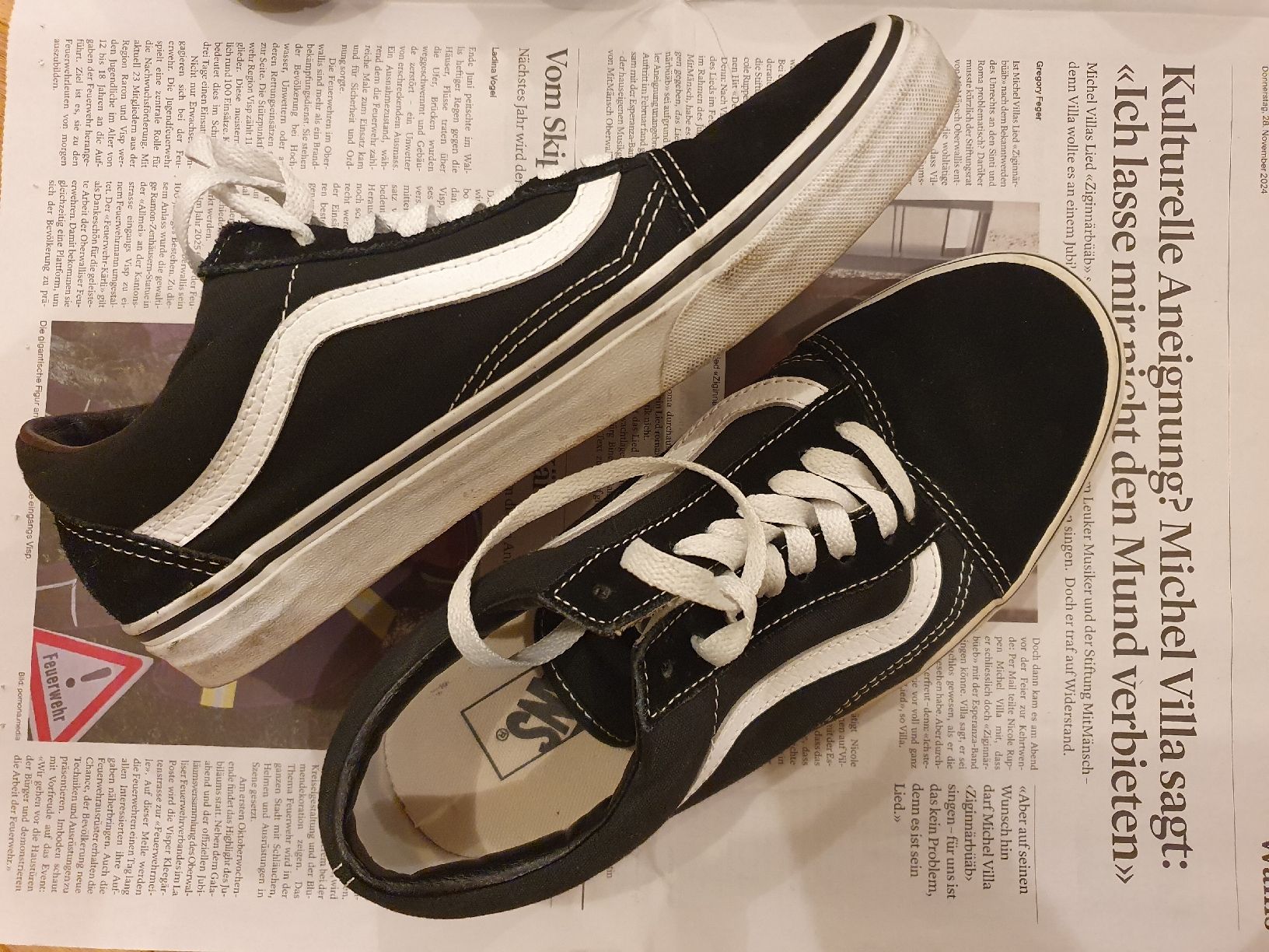 Vans Herrenschuhe: Vans Gr. 41 "Old Skool" Schuhe EUR41 – Gebraucht aus Glis von Shortbread_