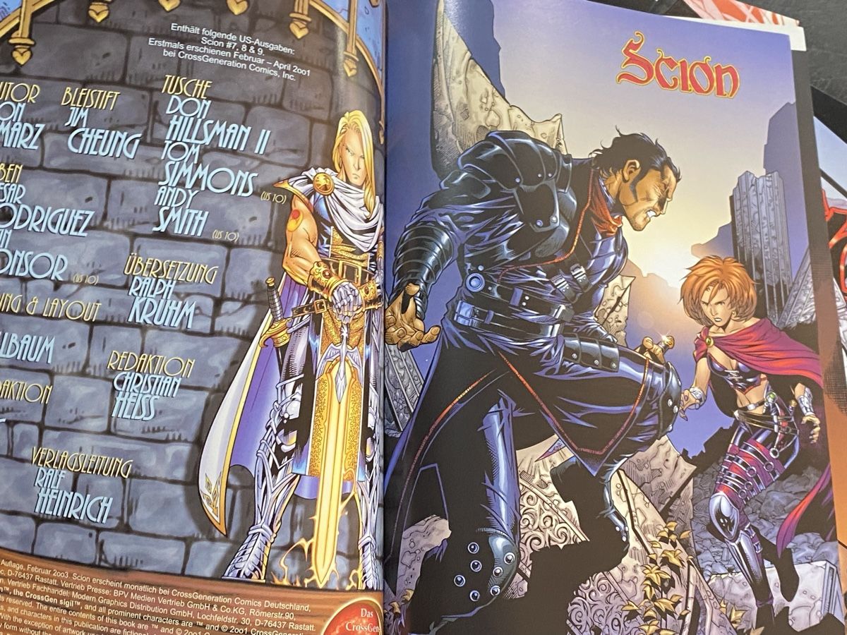 Fumetti: SCION /Comics Teilserie CROSSGEN #8-#15 – Usato da Zuerich venduto da SonderArt-Wertgut 1