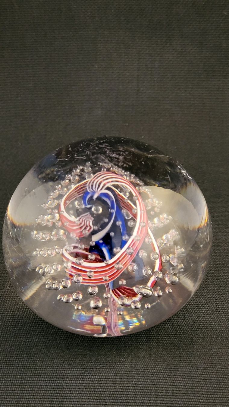 Figurines: Paperweight mit farbiger Spirale – D'occasion à Basel par spinne02 4