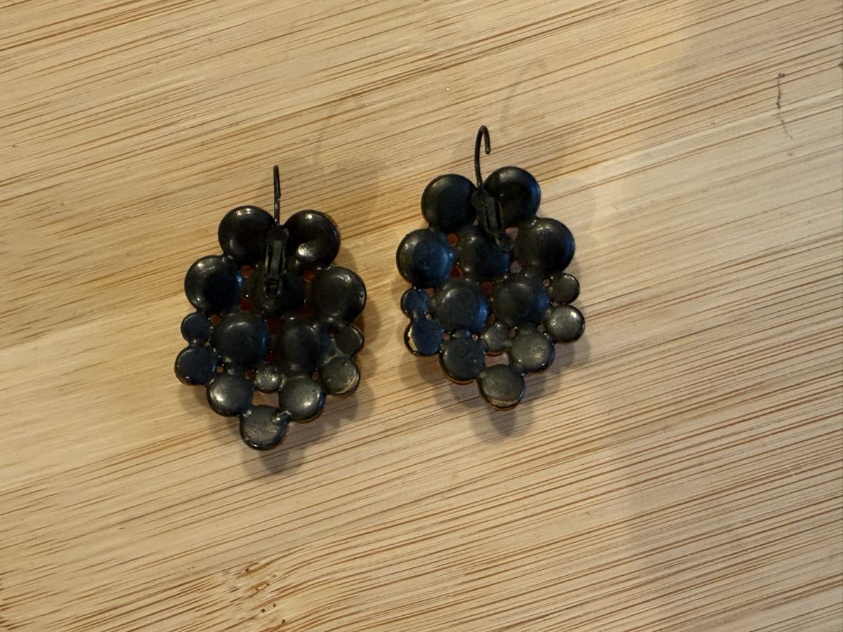 Orecchini pendenti & Orecchini a lobo: Modeschmuck Orange Ohrringe - Traubenform – Usato da Basel venduto da zukk_ 2