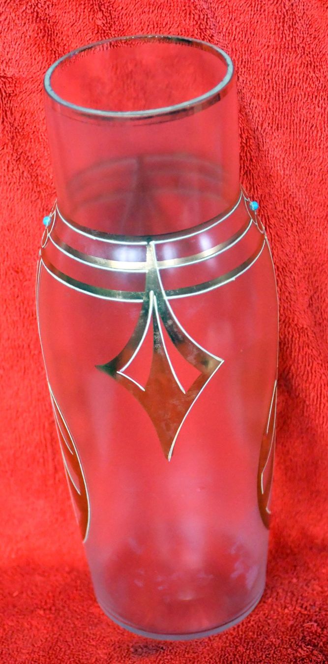 Vasen & Gefässe: Glas Vase  Jugendstiel 60 cm Hoch – Gebraucht aus Rotkreuz von salsanera 2