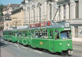 Strassenbahn Basel BVB Be 4/6 610 + Be 4/6 644