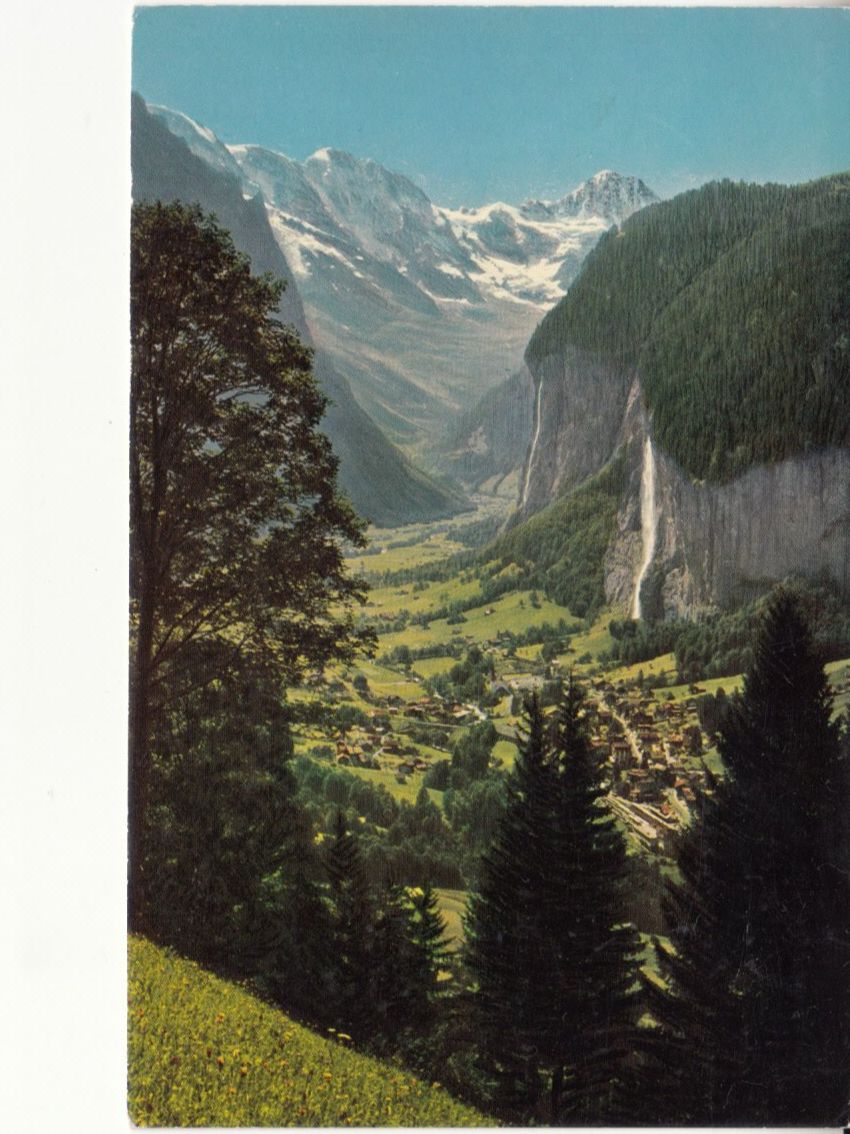 Cartoline postali: Lauterbrunnen 1963 – Usato da Bürglen TG venduto da StampGraf