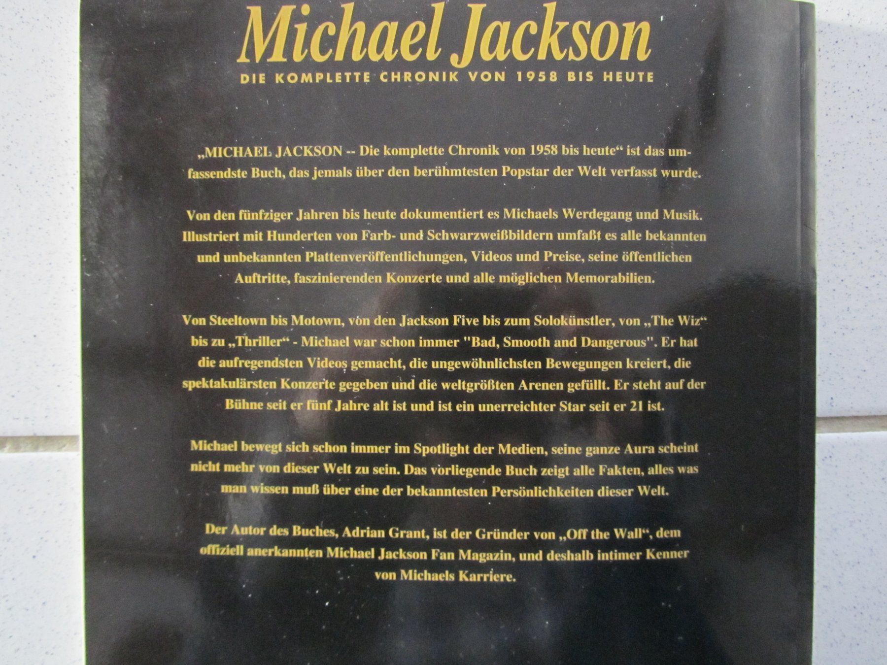 Bücher: Michael Jackson, Chronik von 1958 - 1994 – Gebraucht aus Weiningen ZH von dietsch57 8