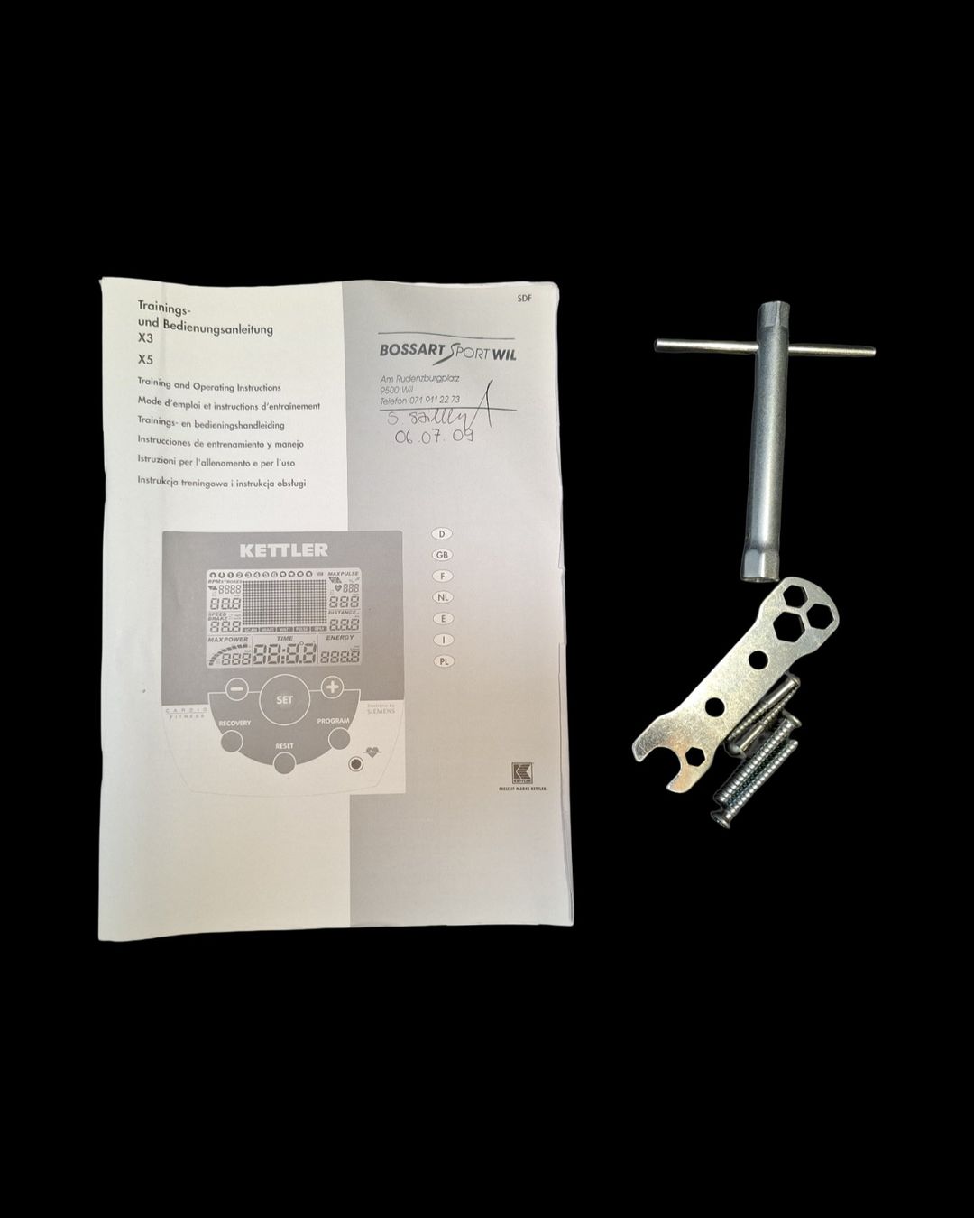 Kettler Hometrainer: KETTLER Hometrainer HKS-Selection X5 – Usato da Wil SG venduto da Restwert_Wil 9