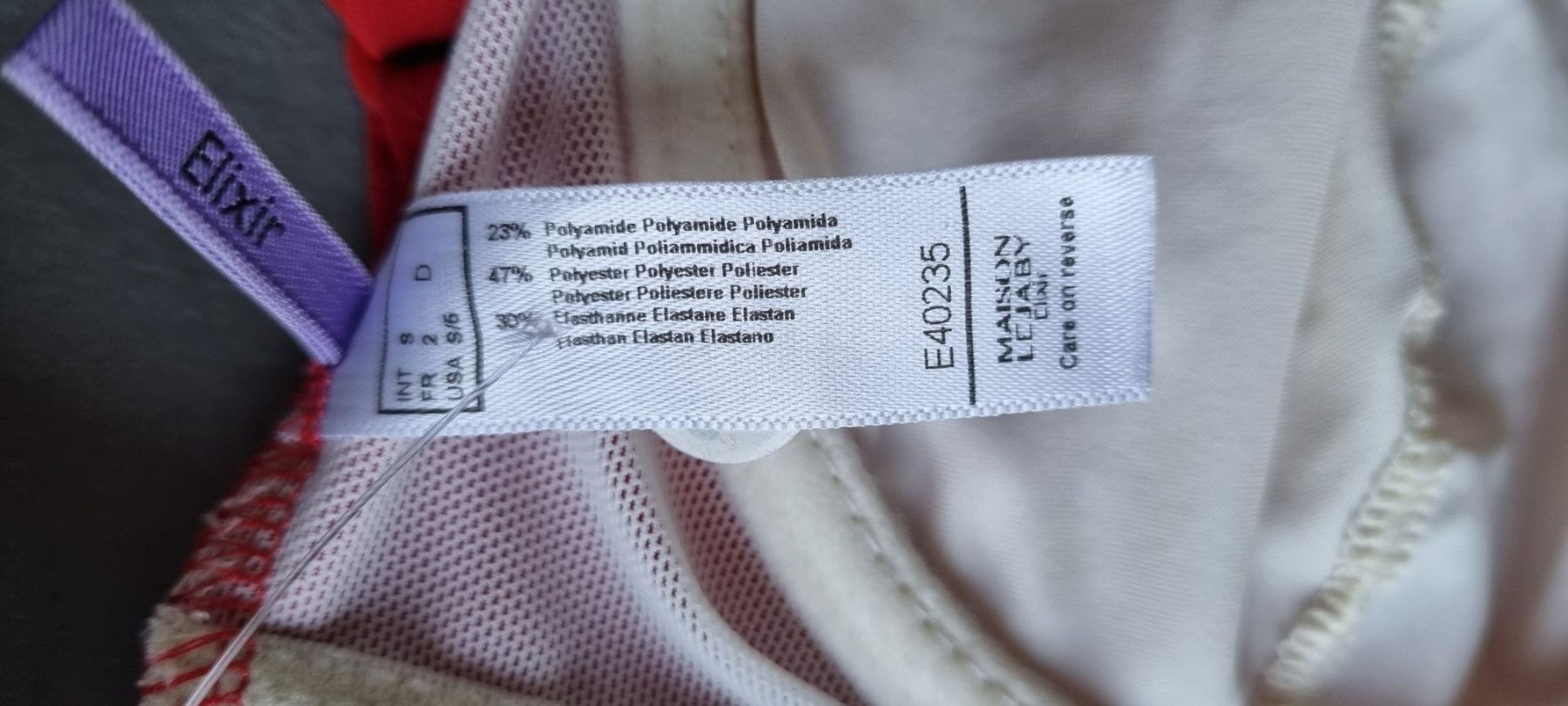 Costumi da bagno & Bikini: Maillot de bain Maison Lejaby Elixir rouge/vichy 70D 2D S – Nuovo (secondo la descrizione) da vufflens la ville venduto da Veuveclicquot 7