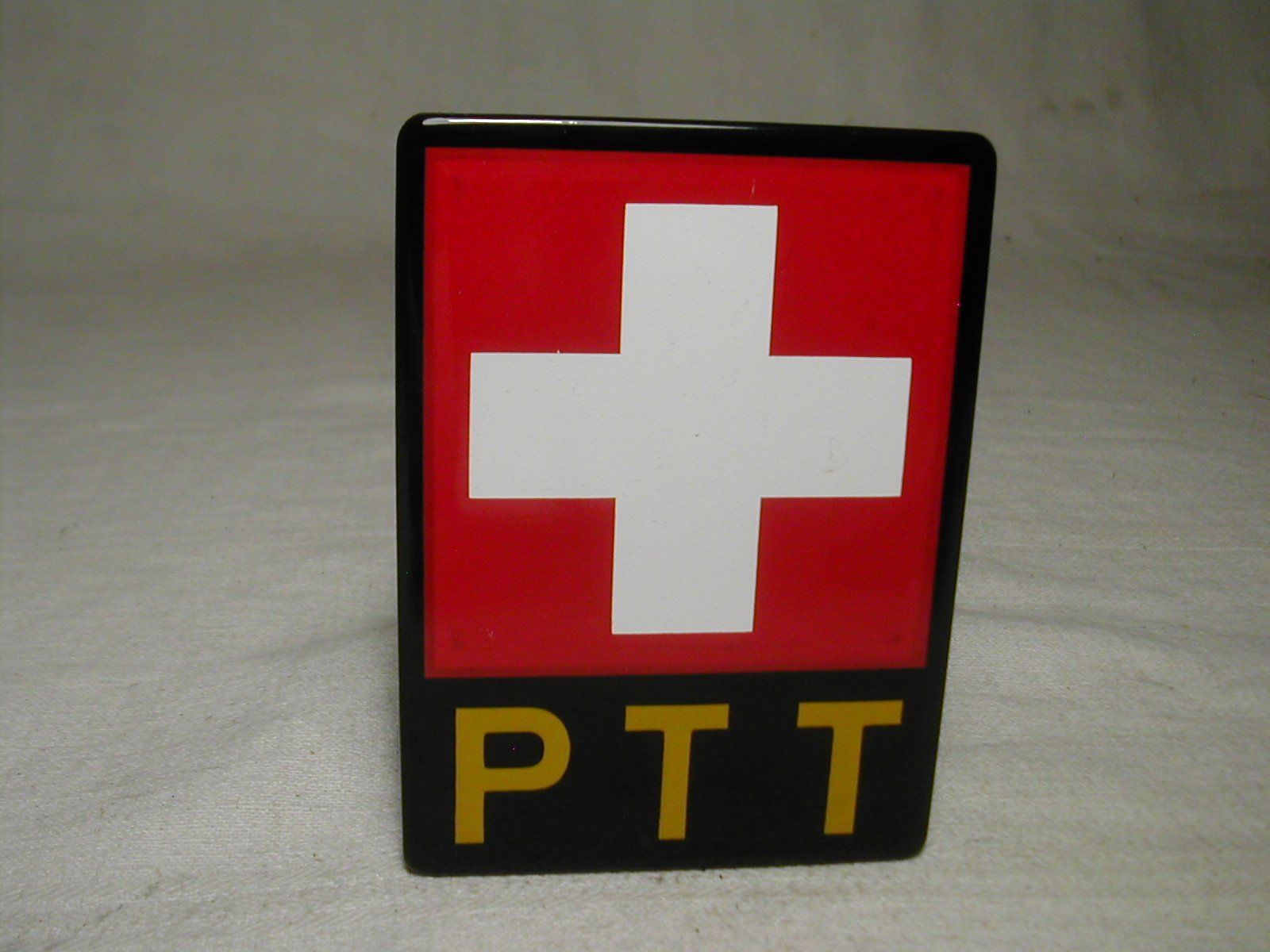 Insegne: PTT Briefkasten Emailschild alt original – Usato da Renens venduto da brutus18