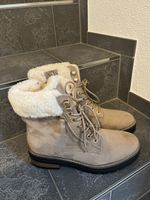 Winter Boots Gr. 39Beige Kuschelig Warm Top Zustand!